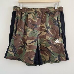 Adidas Primegreen AEROREADY Camouflage Men’s Athletic Shorts Size XL